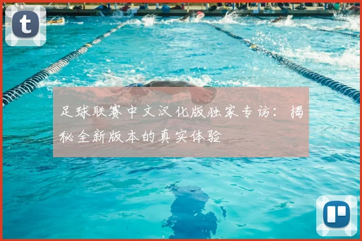 足球联赛中文汉化版独家专访：揭秘全新版本的真实体验